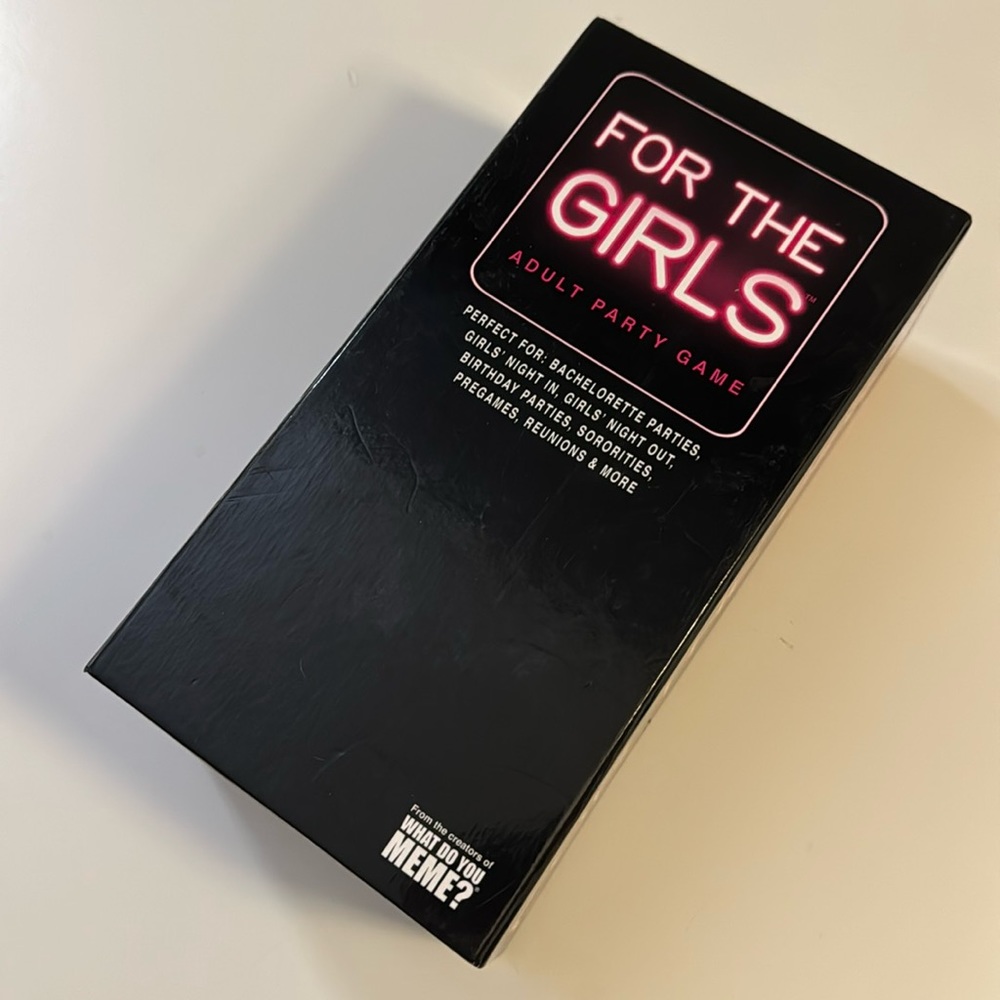 FOR THE GIRLS ADULT PARTY GAME